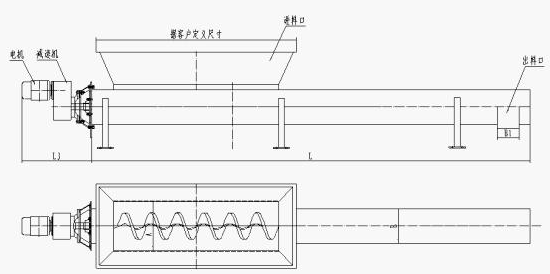 污泥無軸螺旋輸送機(jī)