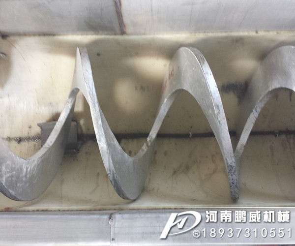 混泥土輸送螺旋輸送機(jī)用有軸好還是使用無軸的？