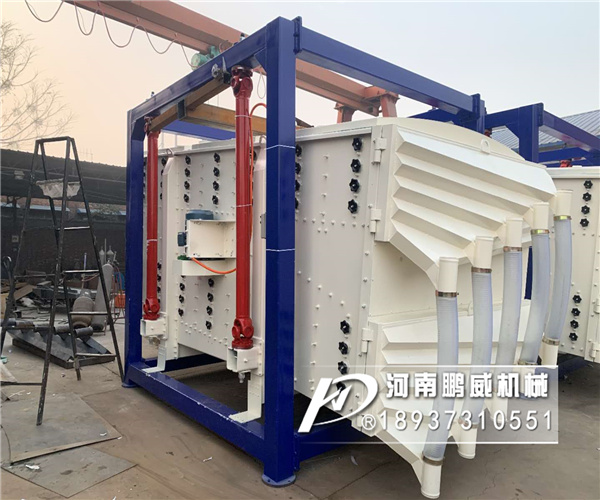 機制砂使用方形搖擺篩料層分布不均勻這么解決？