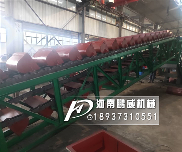 撈坑脫水提升機(jī)鏈條和料斗選型及型號參數(shù)表